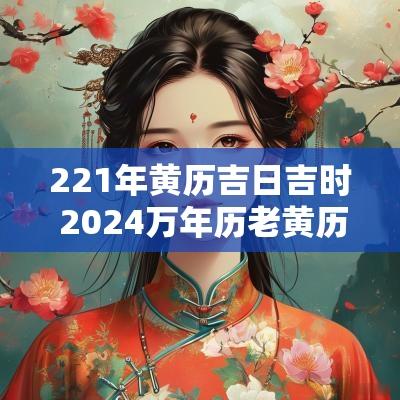 221年黄历吉日吉时 2025万年历老黄历吉日吉时查询