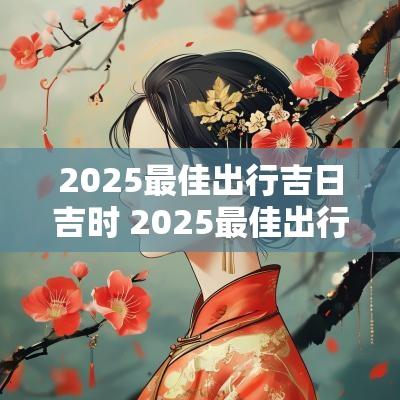 2025最佳出行吉日吉时 2025最佳出行吉日及时间