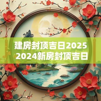 建房封顶吉日2025 2025新房封顶吉日