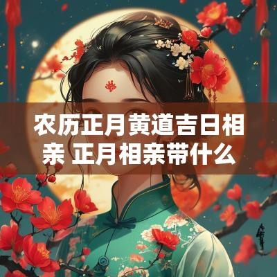 农历正月黄道吉日相亲 正月相亲带什么礼物好 农历正月黄道吉日相亲 正月相亲带什么礼物好