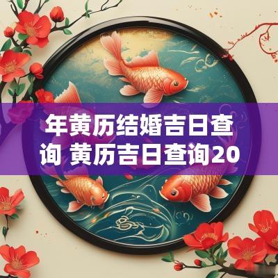 年黄历结婚吉日查询 黄历吉日查询2015结婚