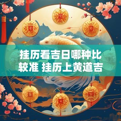 挂历看吉日哪种比较准 挂历上黄道吉日怎么看的