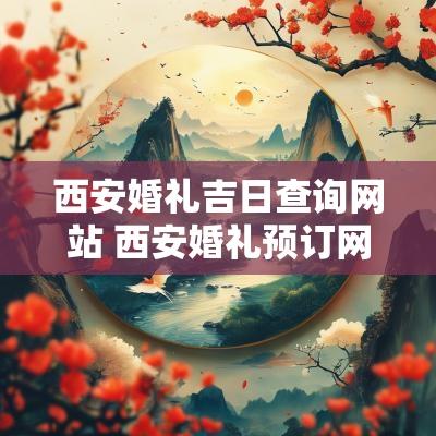 西安婚礼吉日查询网站 西安婚礼预订网站