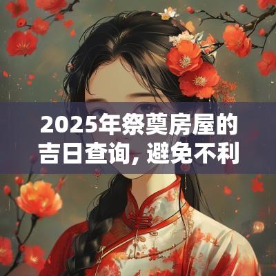 2025年祭奠房屋的吉日查询, 避免不利日子的选择