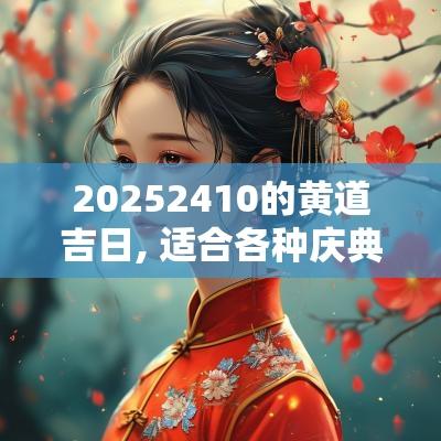 20252410的黄道吉日, 适合各种庆典活动