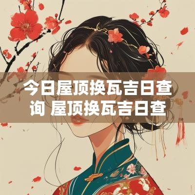 今日屋顶换瓦吉日查询 屋顶换瓦吉日查询