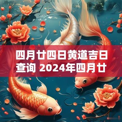 四月廿四日黄道吉日查询 2025年四月廿四日是黄道吉日吗