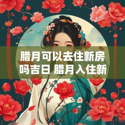 腊月可以去住新房吗吉日 腊月入住新房有讲究吗
