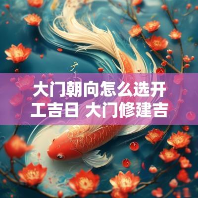 大门朝向怎么选开工吉日 大门修建吉日吉时查询表