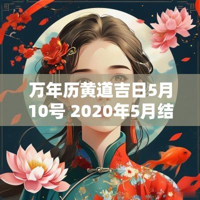万年历黄道吉日5月10号 2025年5月结婚万年历黄道吉日