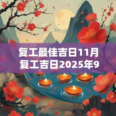 复工最佳吉日11月 复工吉日2025年9月