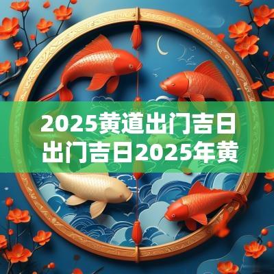 2025黄道出门吉日 出门吉日2025年黄道吉日