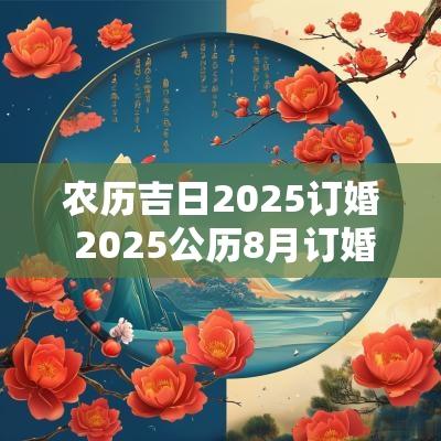 农历吉日2025订婚 2025公历8月订婚吉日