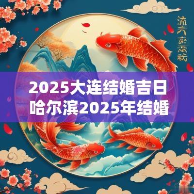 2025大连结婚吉日 哈尔滨2025年结婚吉日