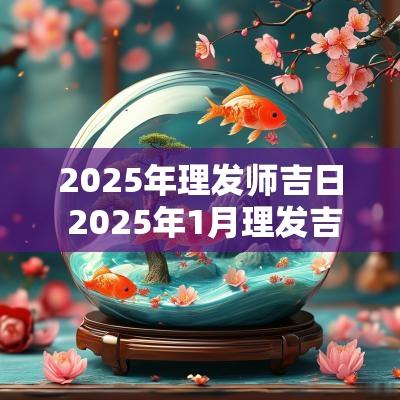 2025年理发师吉日 2025年1月理发吉日