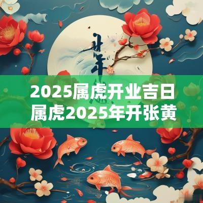 2025属虎开业吉日 属虎2025年开张黄道吉日