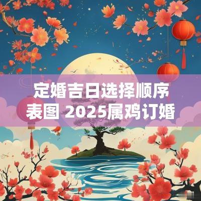 定婚吉日选择顺序表图 2025属鸡订婚吉日