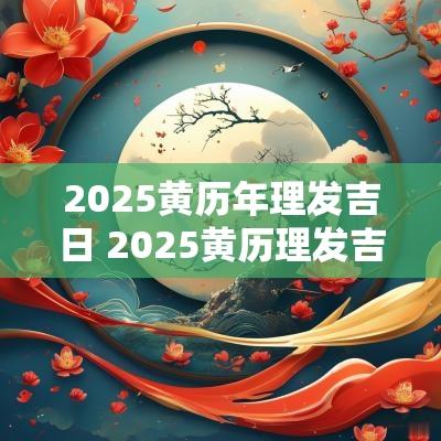 2025黄历年理发吉日 2025黄历理发吉日查询表