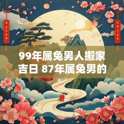 99年属兔男人搬家吉日 87年属兔男的乔迁吉日