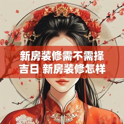 新房装修需不需择吉日 新房装修怎样择吉日