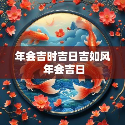 年会吉时吉日吉如风 年会吉日