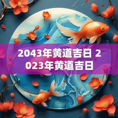 2043年黄道吉日 2025年黄道吉日
