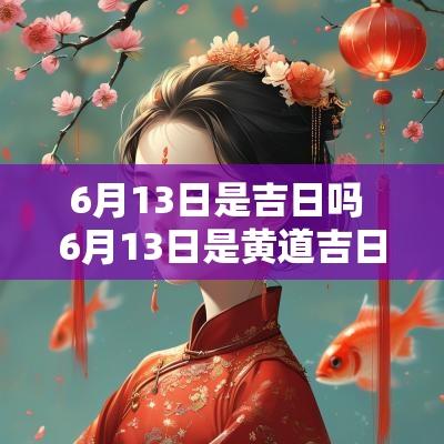 6月13日是吉日吗 6月13日是黄道吉日吗