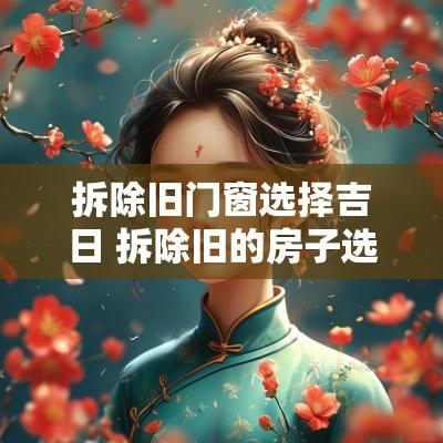 拆除旧门窗选择吉日 拆除旧的房子选什么日子好
