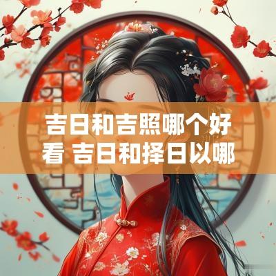 吉日和吉照哪个好看 吉日和择日以哪个为准