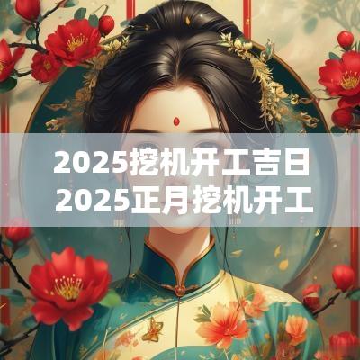 2025挖机开工吉日 2025正月挖机开工吉日