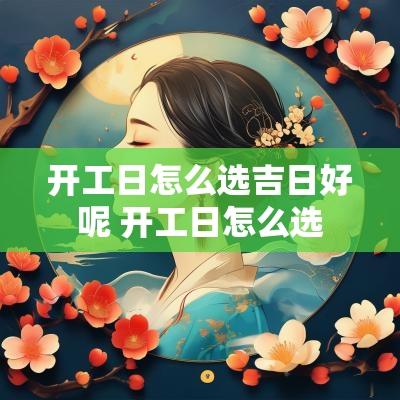 开工日怎么选吉日好呢 开工日怎么选