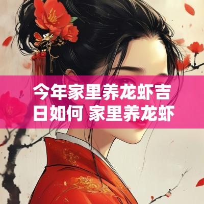今年家里养龙虾吉日如何 家里养龙虾的正确方式