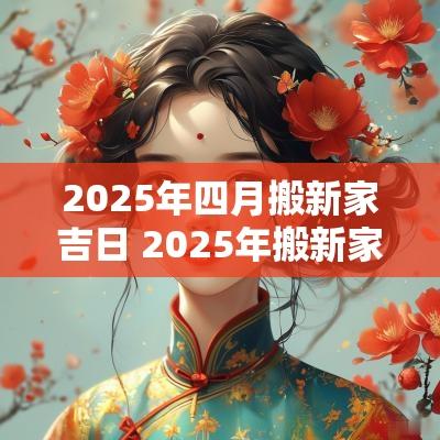 2025年四月搬新家吉日 2025年搬新家吉日一览表