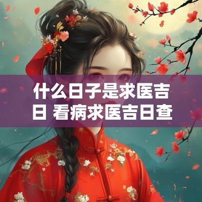 什么日子是求医吉日 看病求医吉日查询表