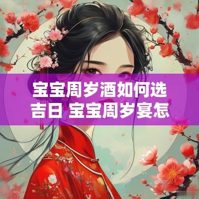 宝宝周岁酒如何选吉日 宝宝周岁宴怎么选日期