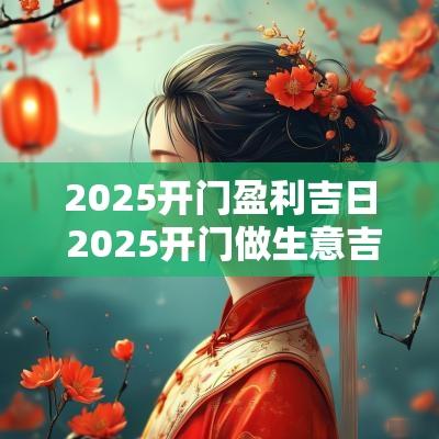 2025开门盈利吉日 2025开门做生意吉日