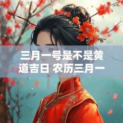 三月一号是不是黄道吉日 农历三月一日是黄道吉日吗 三月一号是不是黄道吉日 农历三月一日是黄道吉日吗