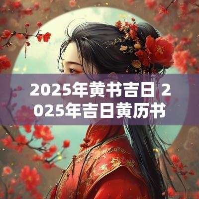 2025年黄书吉日 2025年吉日黄历书