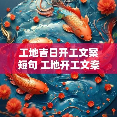 工地吉日开工文案短句 工地开工文案简短霸气