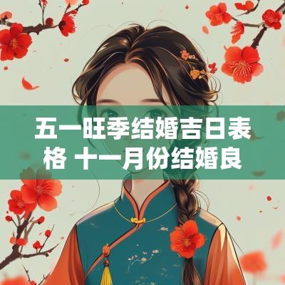 五一旺季结婚吉日表格 十一月份结婚良辰吉日