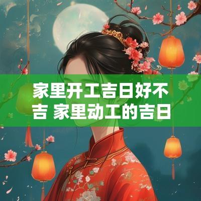 家里开工吉日好不吉 家里动工的吉日怎么选最好