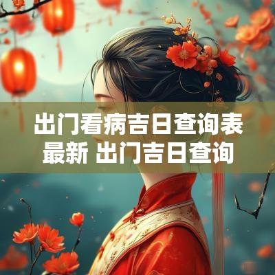 出门看病吉日查询表最新 出门吉日查询2025年