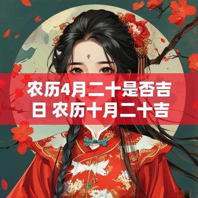 农历4月二十是否吉日 农历十月二十吉日吉时