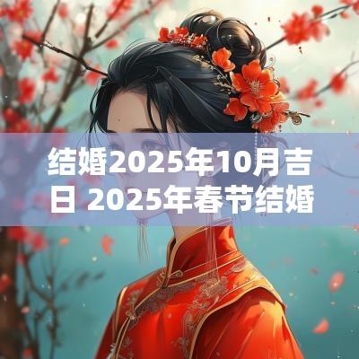 结婚2025年10月吉日 2025年春节结婚的吉日