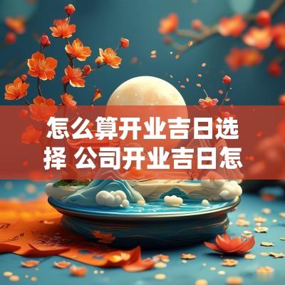 怎么算开业吉日选择 公司开业吉日怎么选择