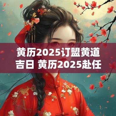 黄历2025订盟黄道吉日 黄历2025赴任黄道吉日