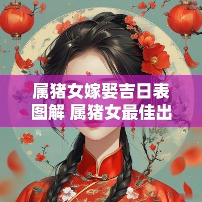 属猪女嫁娶吉日表图解 属猪女最佳出嫁日