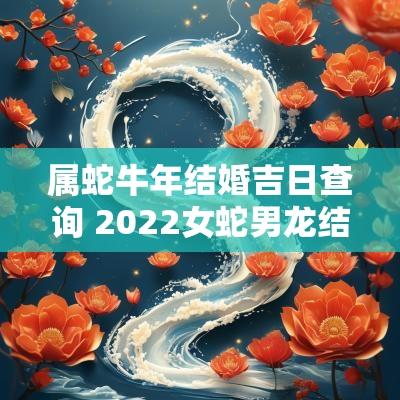 属蛇蛇年结婚吉日查询 2025女蛇男龙结婚吉日