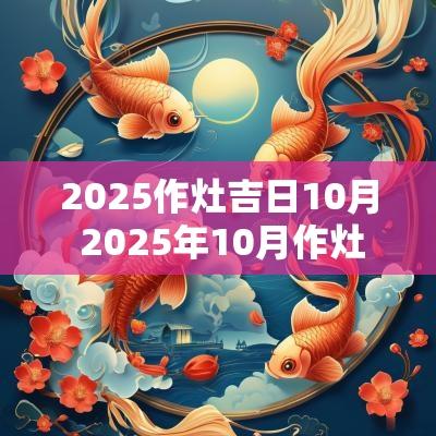 2025作灶吉日10月 2025年10月作灶吉日