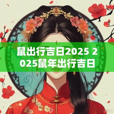 鼠出行吉日2025 2025蛇年出行吉日